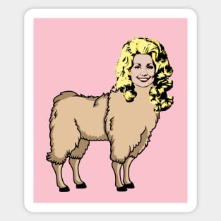 DollyLlama Sticker